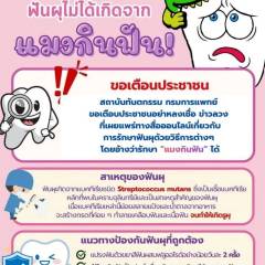 ฟันผุไม่ได้เกิดจากแมงกินฟัน